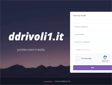 Tablet Screenshot of ddrivoli1.it